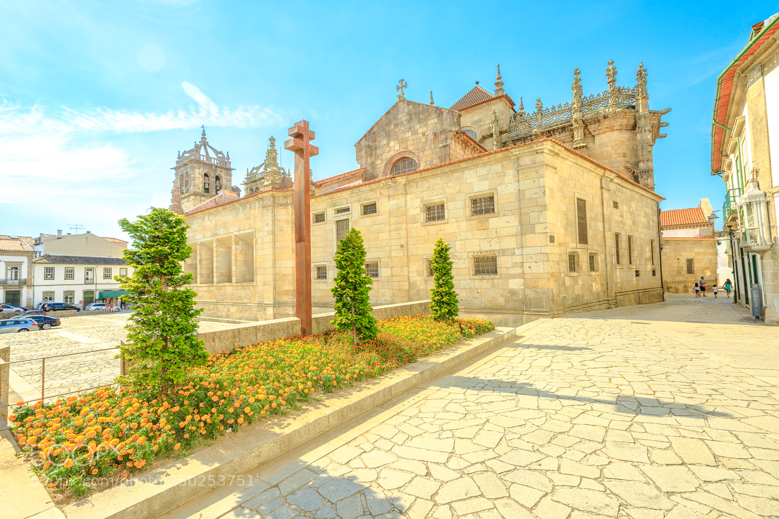 Canon EOS 5D Mark IV sample photo. Braga cathedral portugal photography