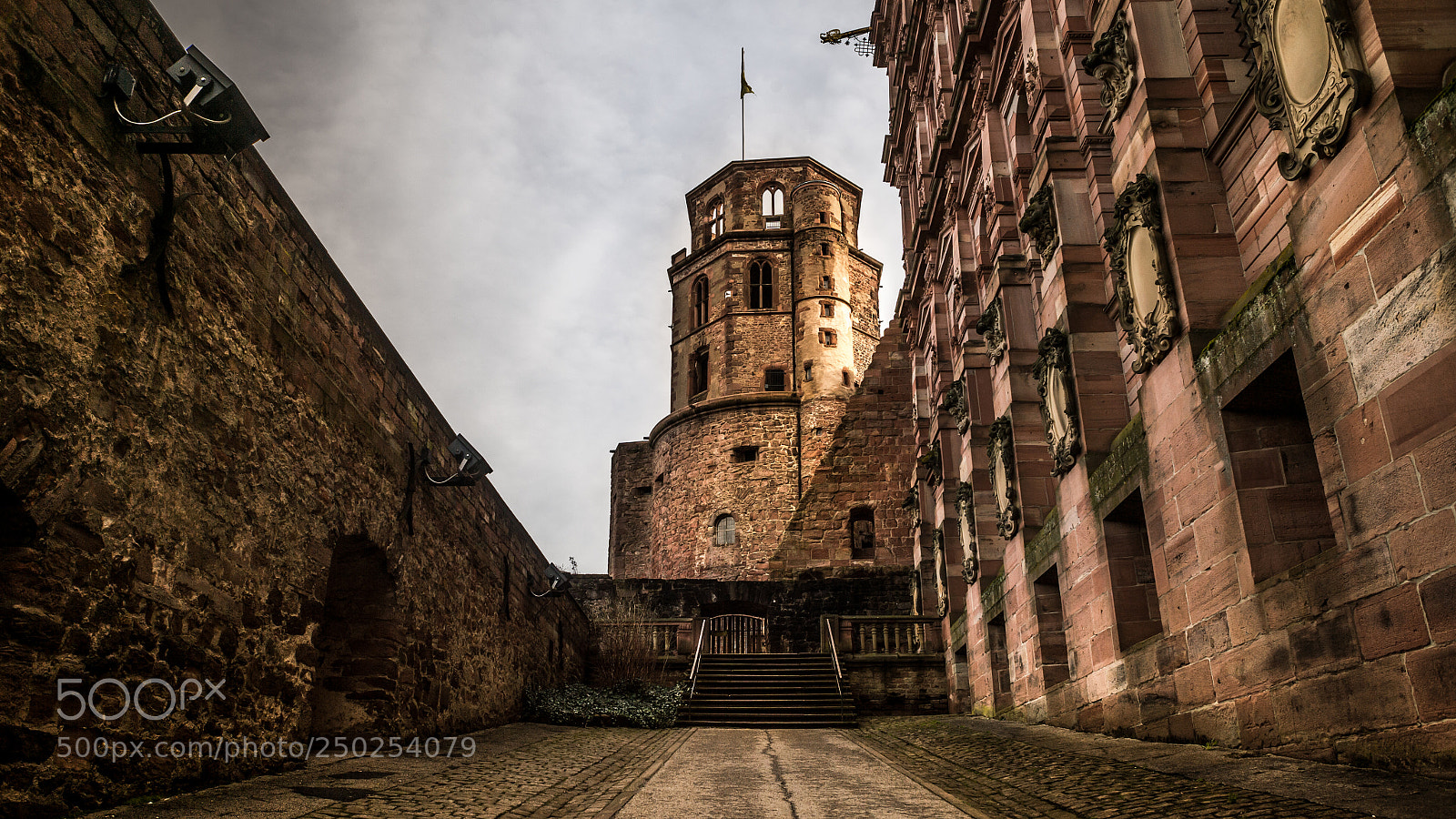 Nikon Df sample photo. Schloss, heidelberg photography