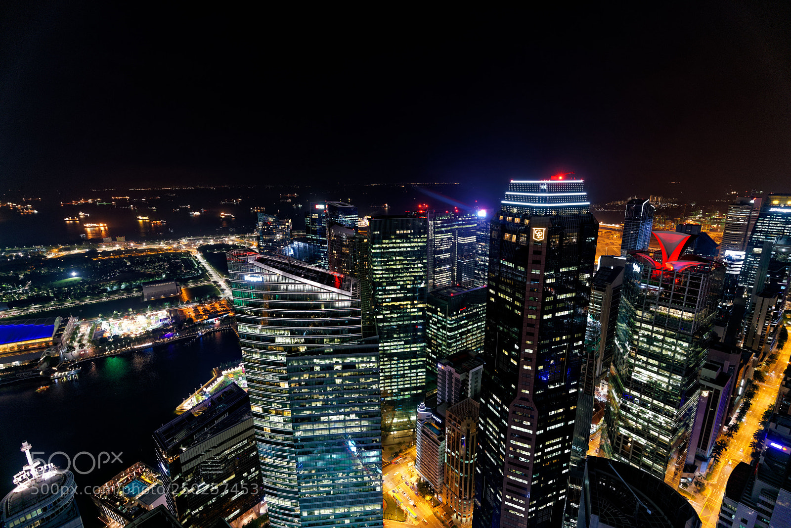 Sony a7R II sample photo. Night in the city photography