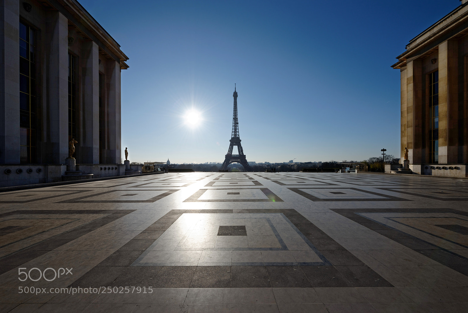 Nikon D610 sample photo. Paris sunrise perspective photography