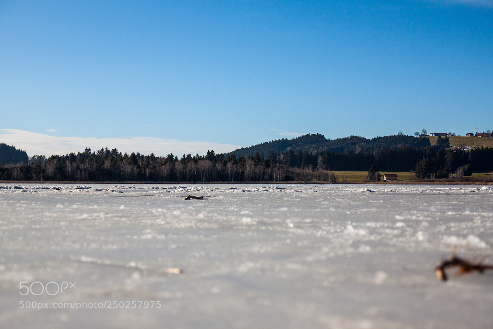 Canon EOS 500D (EOS Rebel T1i / EOS Kiss X3) sample photo. Frozen lake ii photography