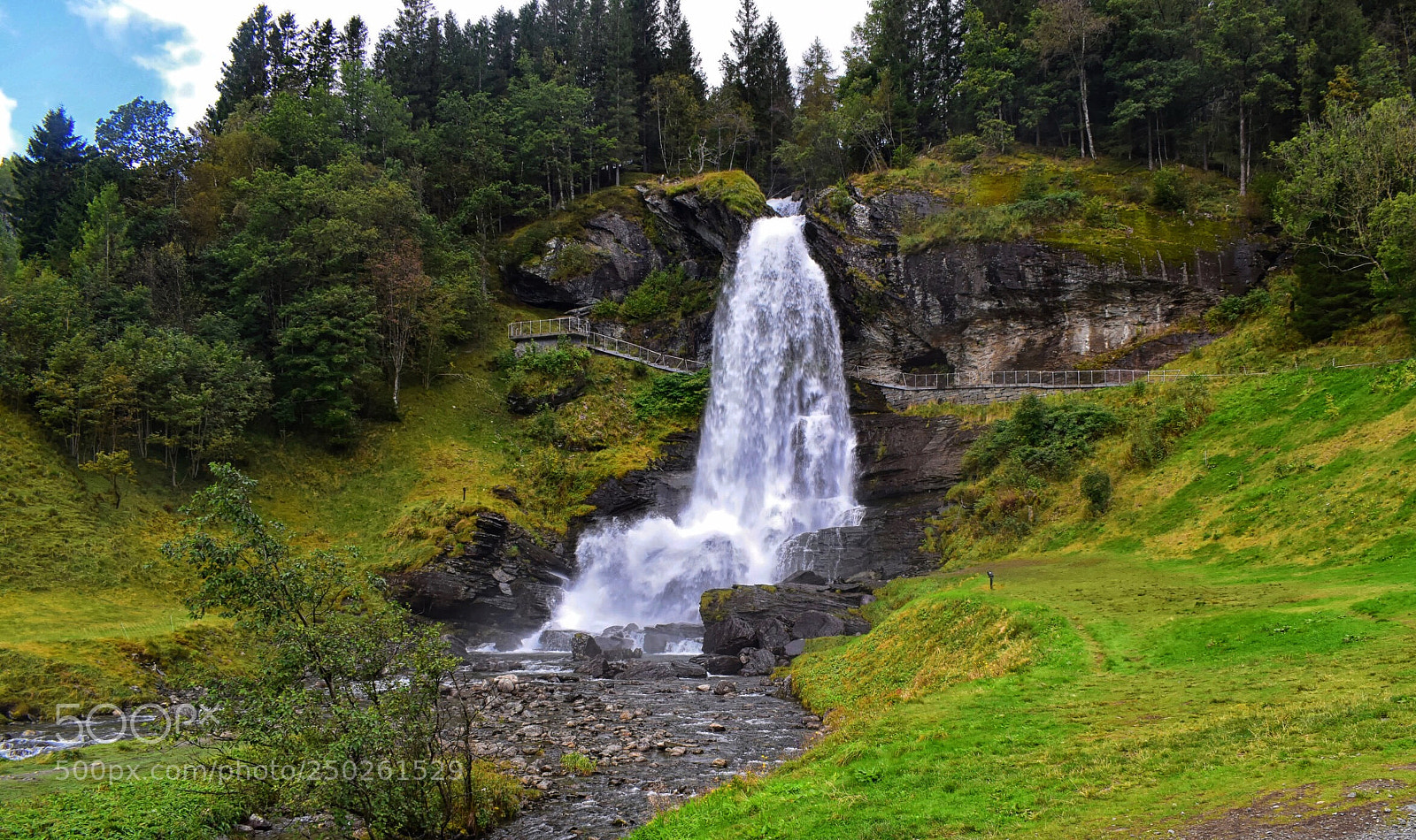 Nikon D5300 sample photo. Waterfall on the outskirts photography