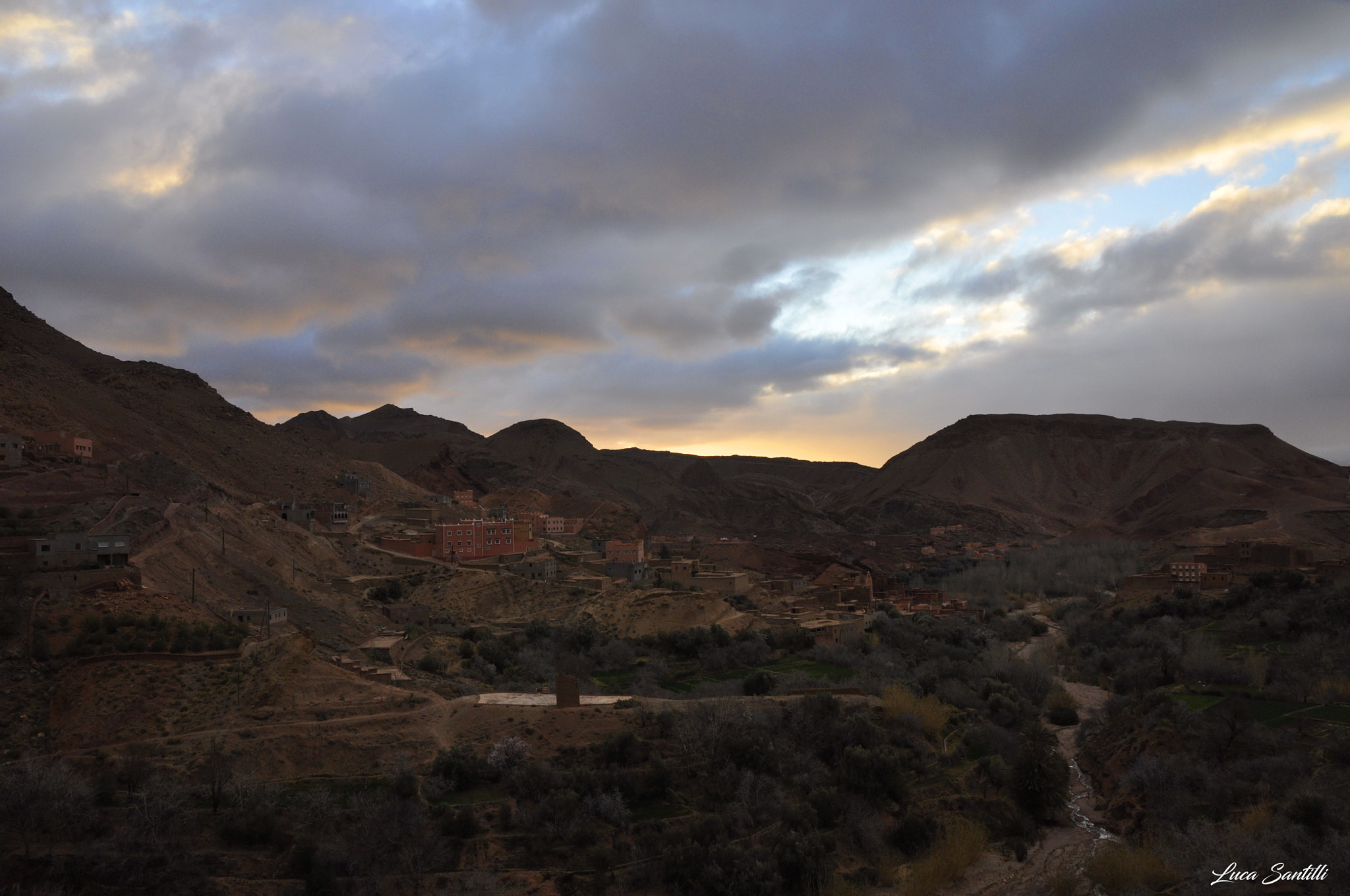 Nikon D5000 sample photo. Mattina presto nella valle del dades photography