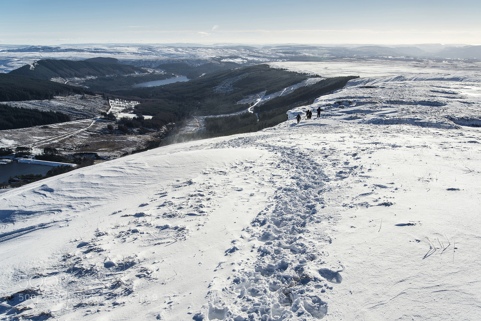 Nikon D600 sample photo. Stunning winter landscape view photography