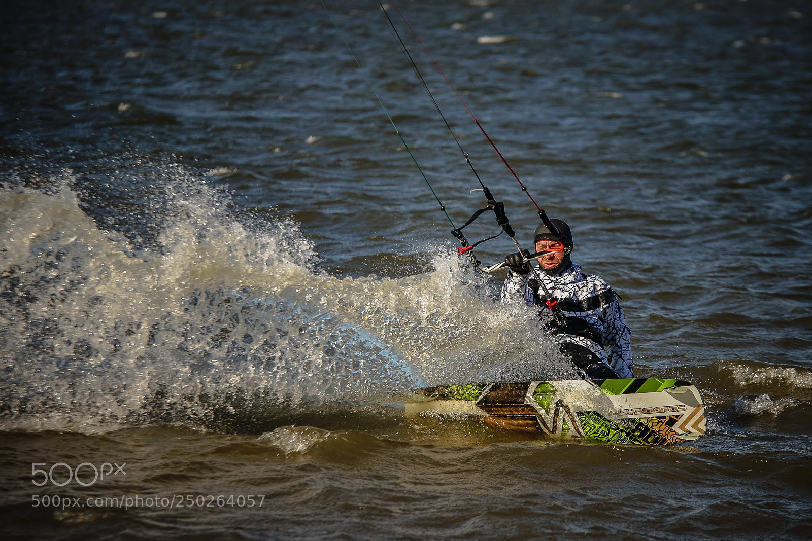 Sony SLT-A99V sample photo. Kite-surfing drift photography
