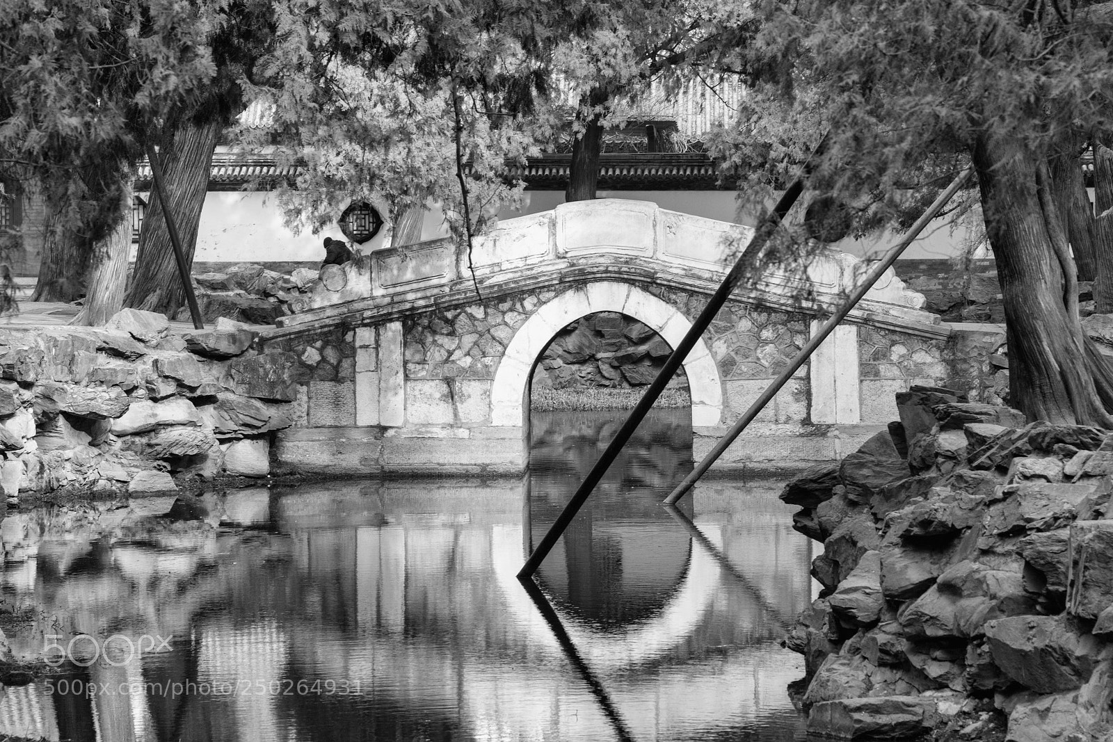 Sony a7R III sample photo. A bridge in beijing photography