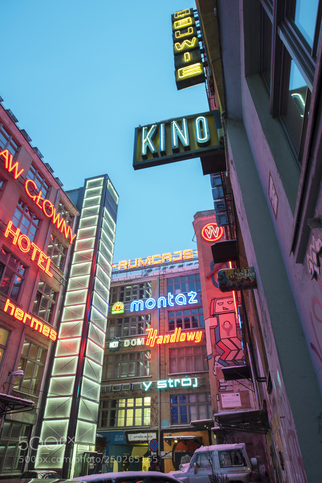 Nikon D810 sample photo. Neon side, wroclaw, silesia photography