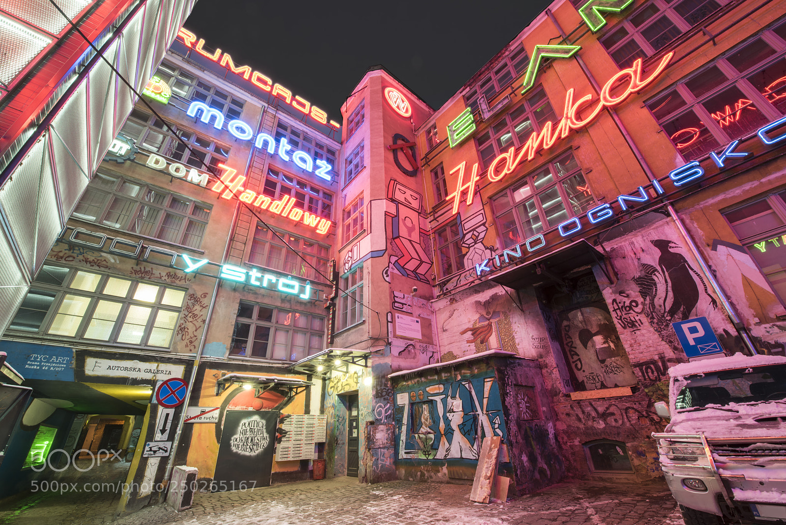 Nikon D810 sample photo. Neon side, wroclaw, silesia photography