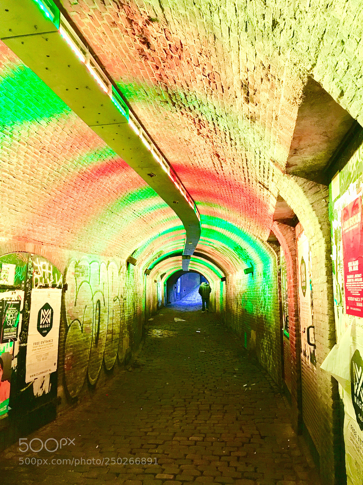 Apple iPhone SE sample photo. Tunnel photography