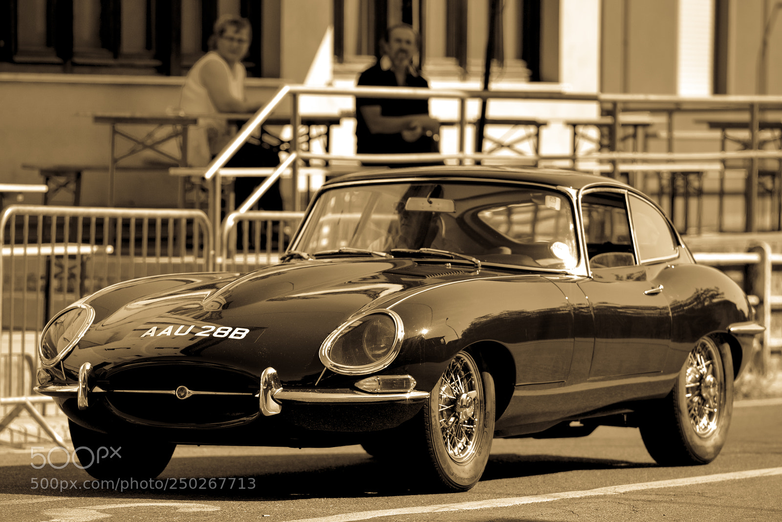Nikon D810 sample photo. Jaguar e-type coupe 3.8 photography