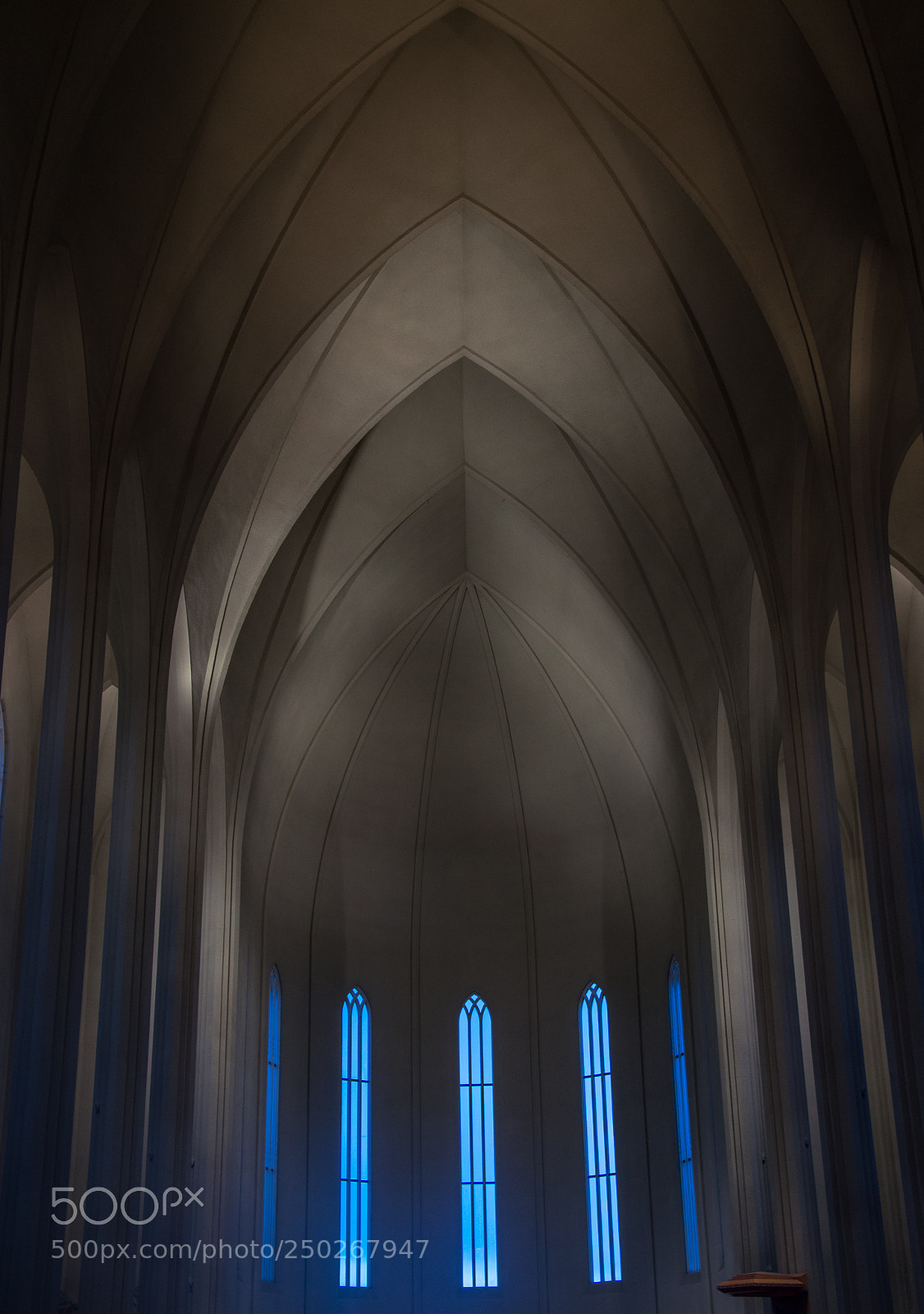Nikon D3200 sample photo. Interior of hallgrímskirkja photography