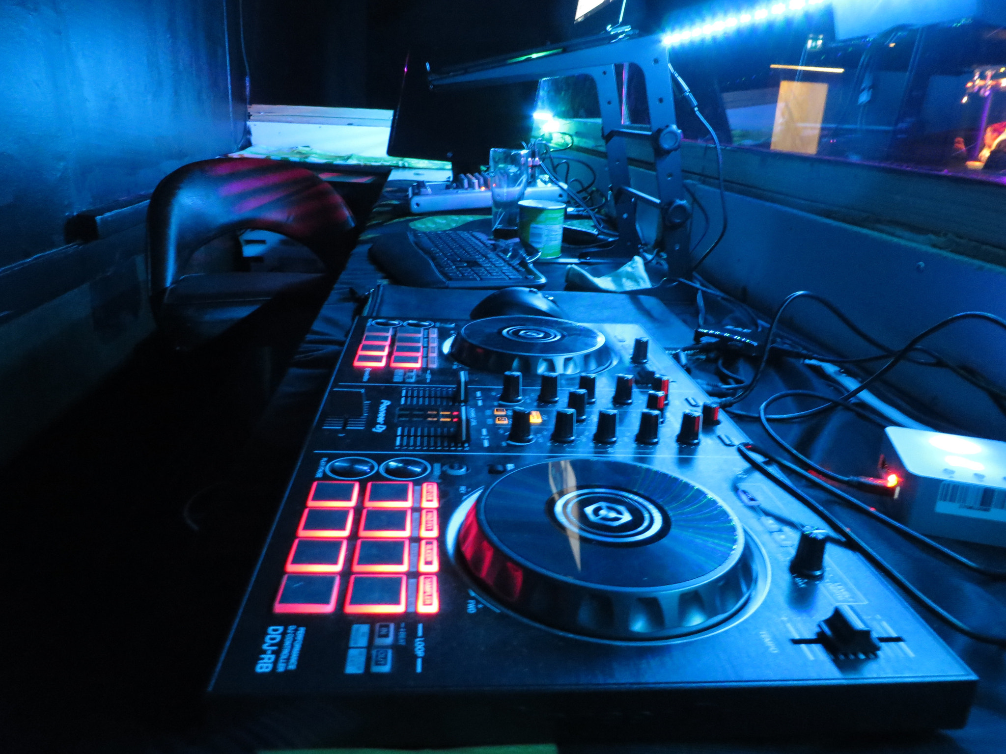 Canon PowerShot SX280 HS sample photo. Dj console photography