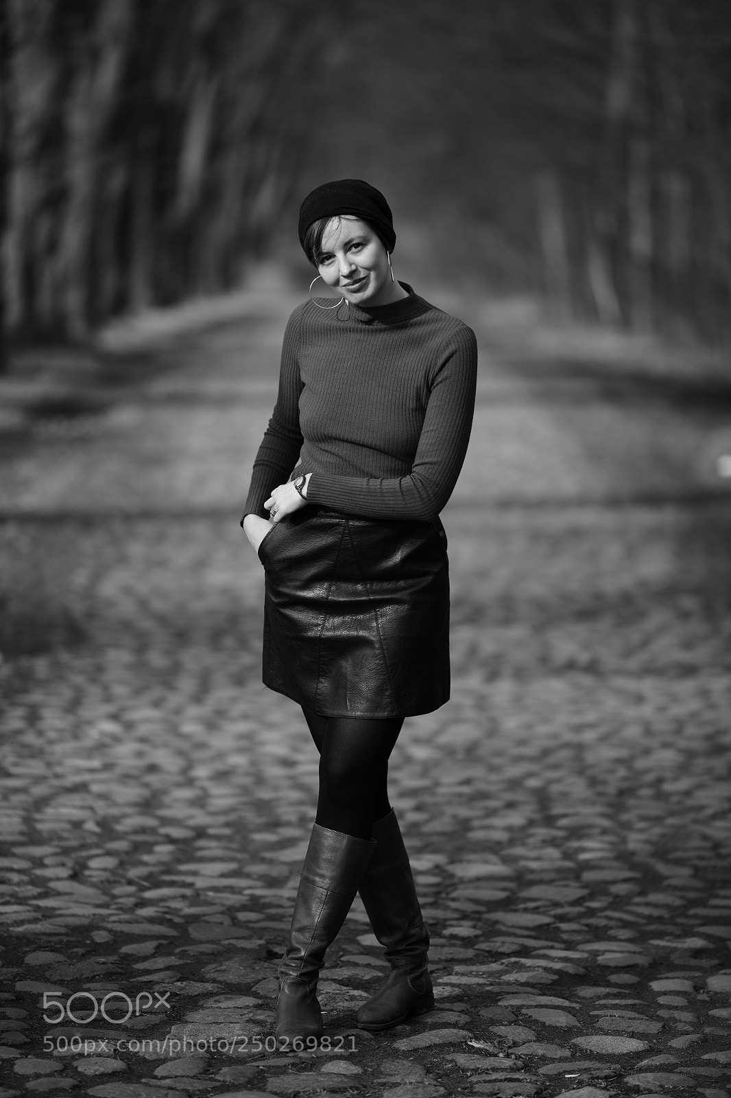 Nikon D850 sample photo. Black and white anastasia photography