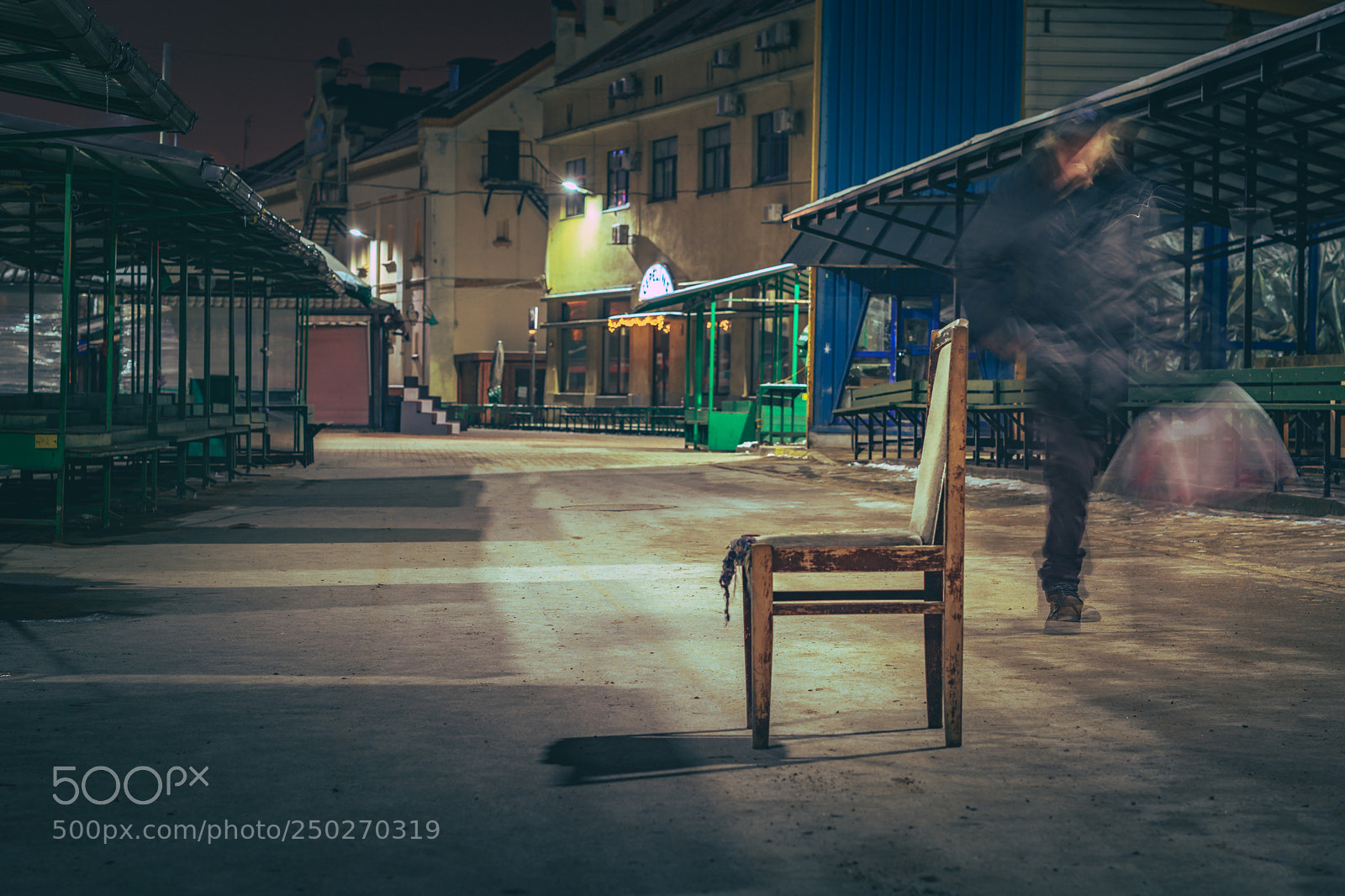 Nikon D5200 sample photo. Chair in riga central photography