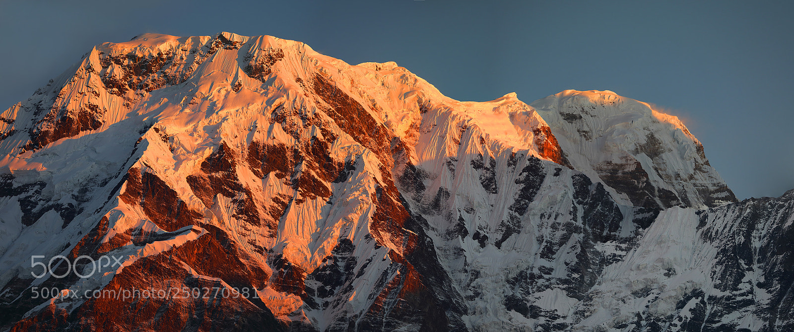 Canon EOS 5D Mark IV sample photo. Annapurna mountain range, early photography