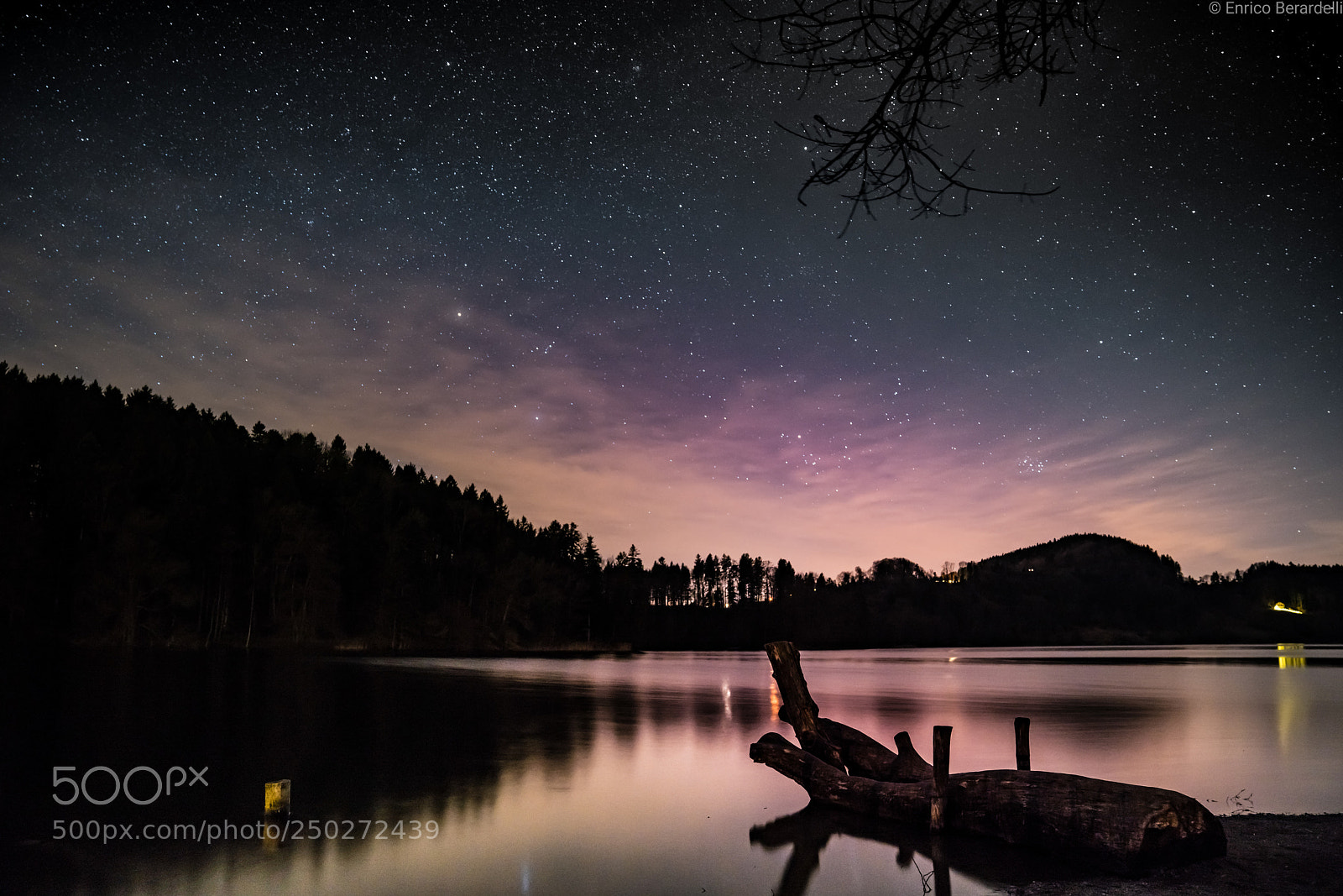 Sony a7R III sample photo. Light pollution photography