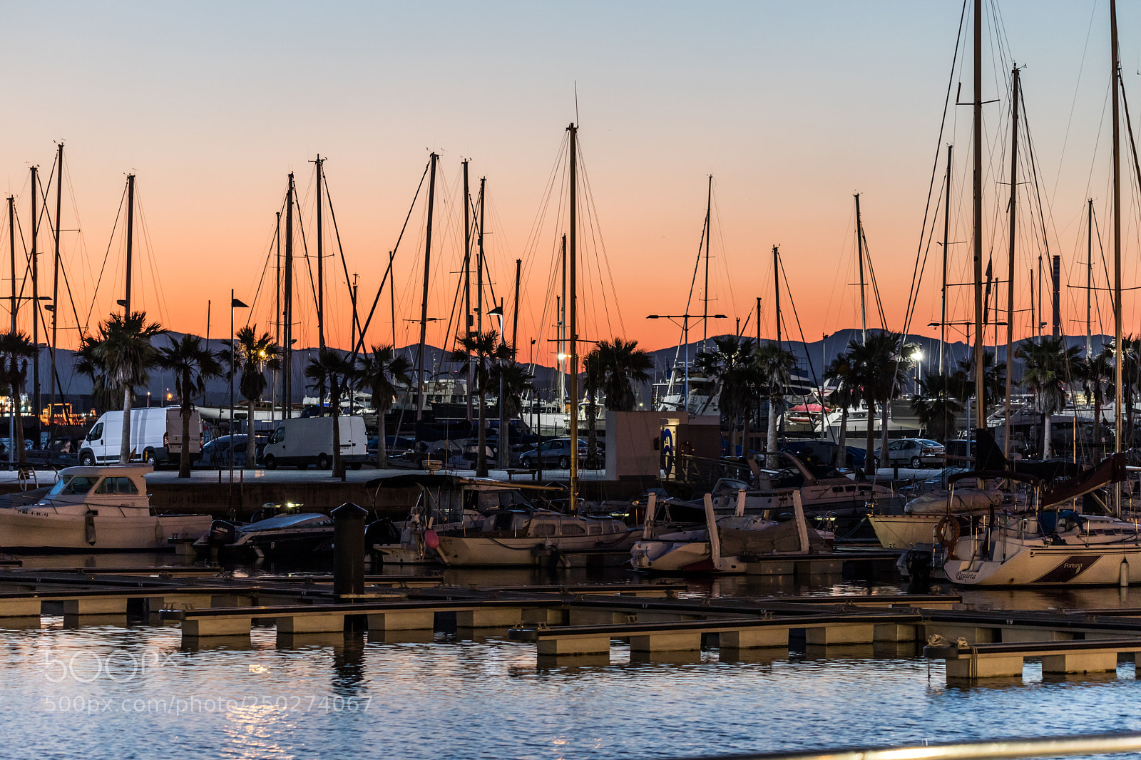 Canon EOS 6D Mark II sample photo. Alcaidesa marina at sunset photography