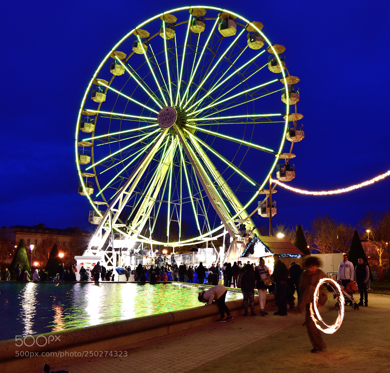 Nikon D5500 sample photo. La grande roue d'angers photography