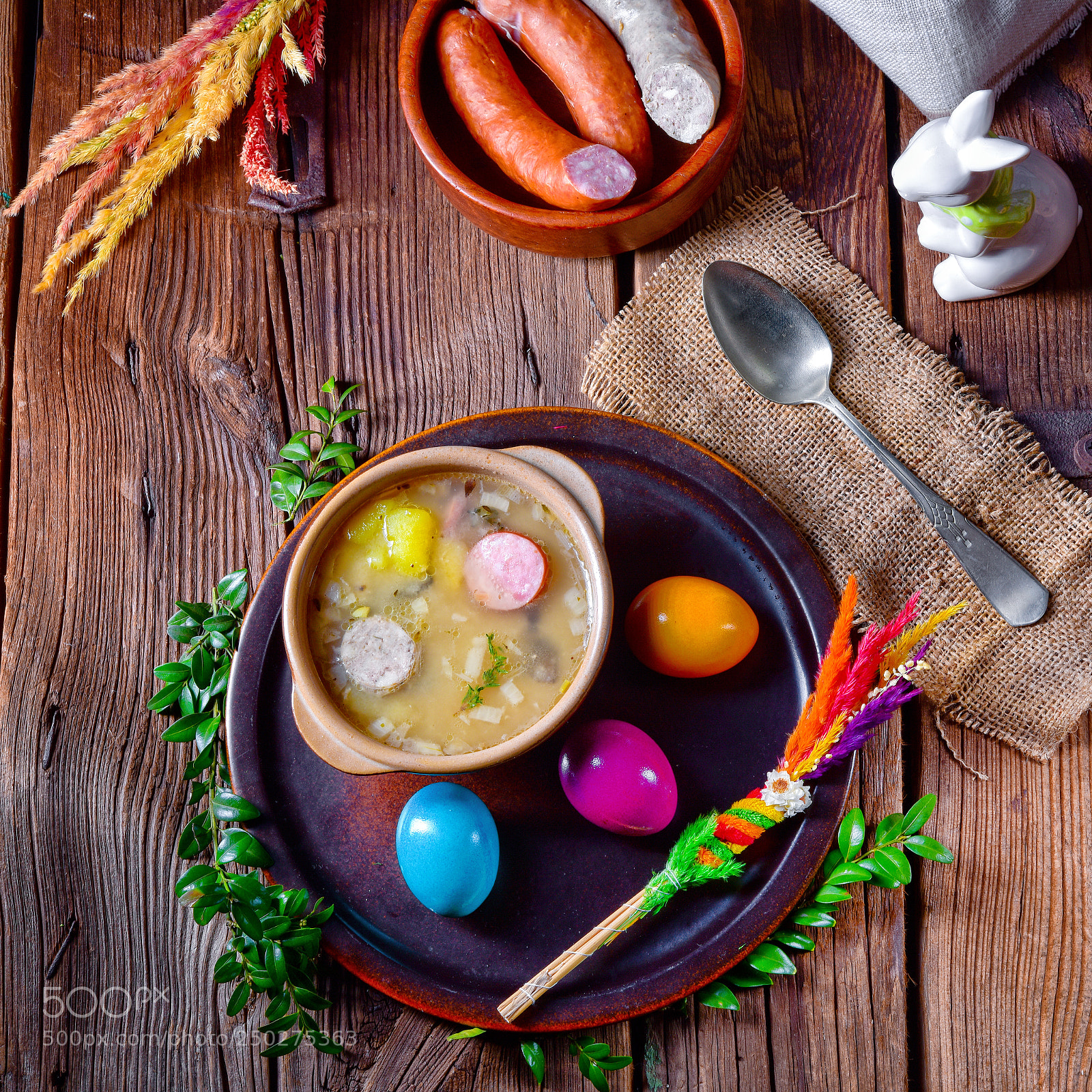 Nikon D810 sample photo. Easter decoration with polish photography