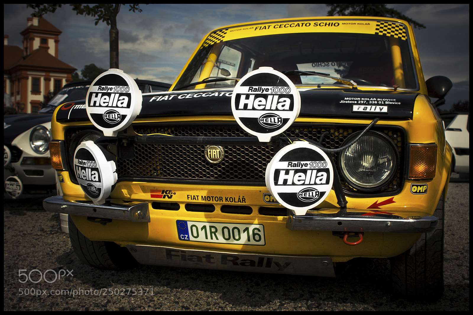 Canon EOS 40D sample photo. Fiat rallye photography
