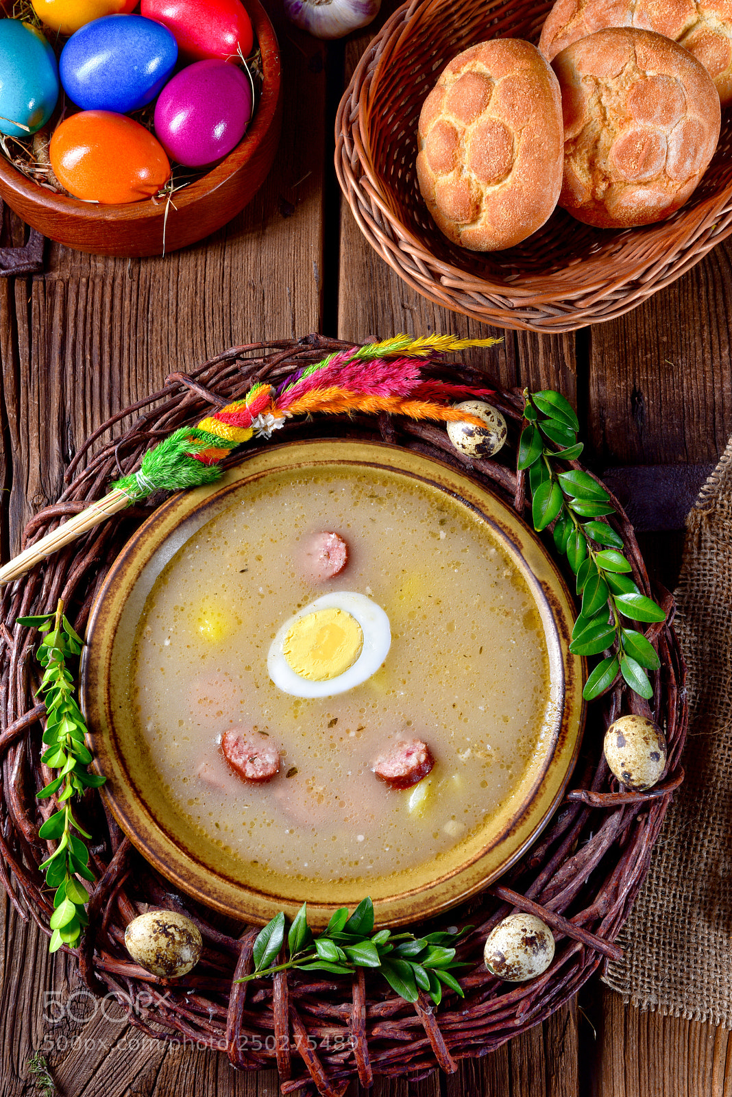 Nikon D810 sample photo. Sour rye soup photography