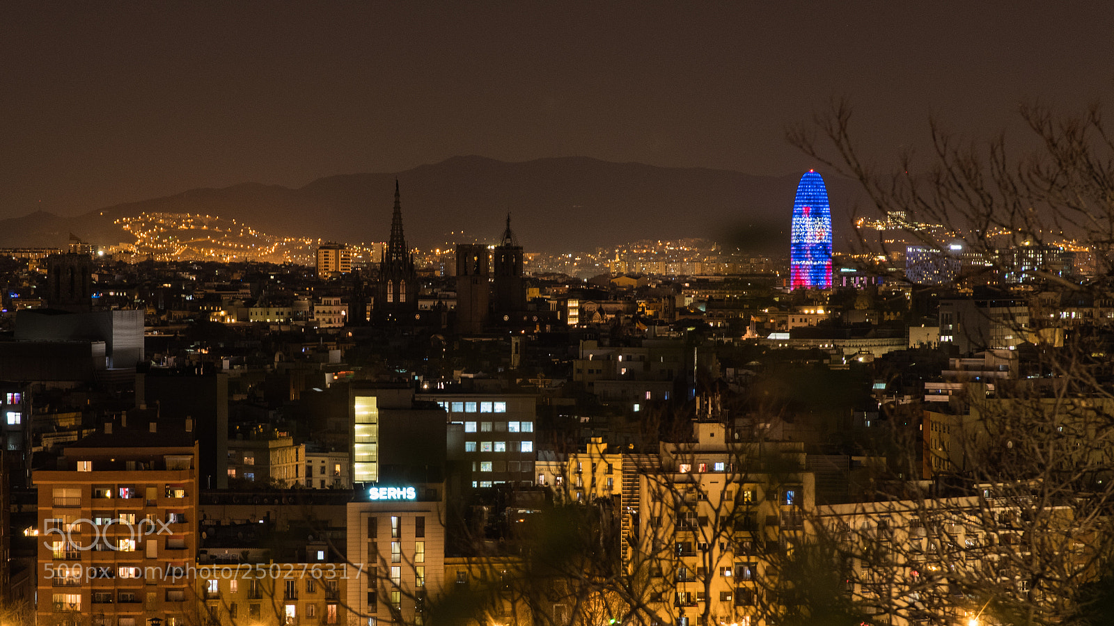 Pentax K-S2 sample photo. Barcelona city and torre photography