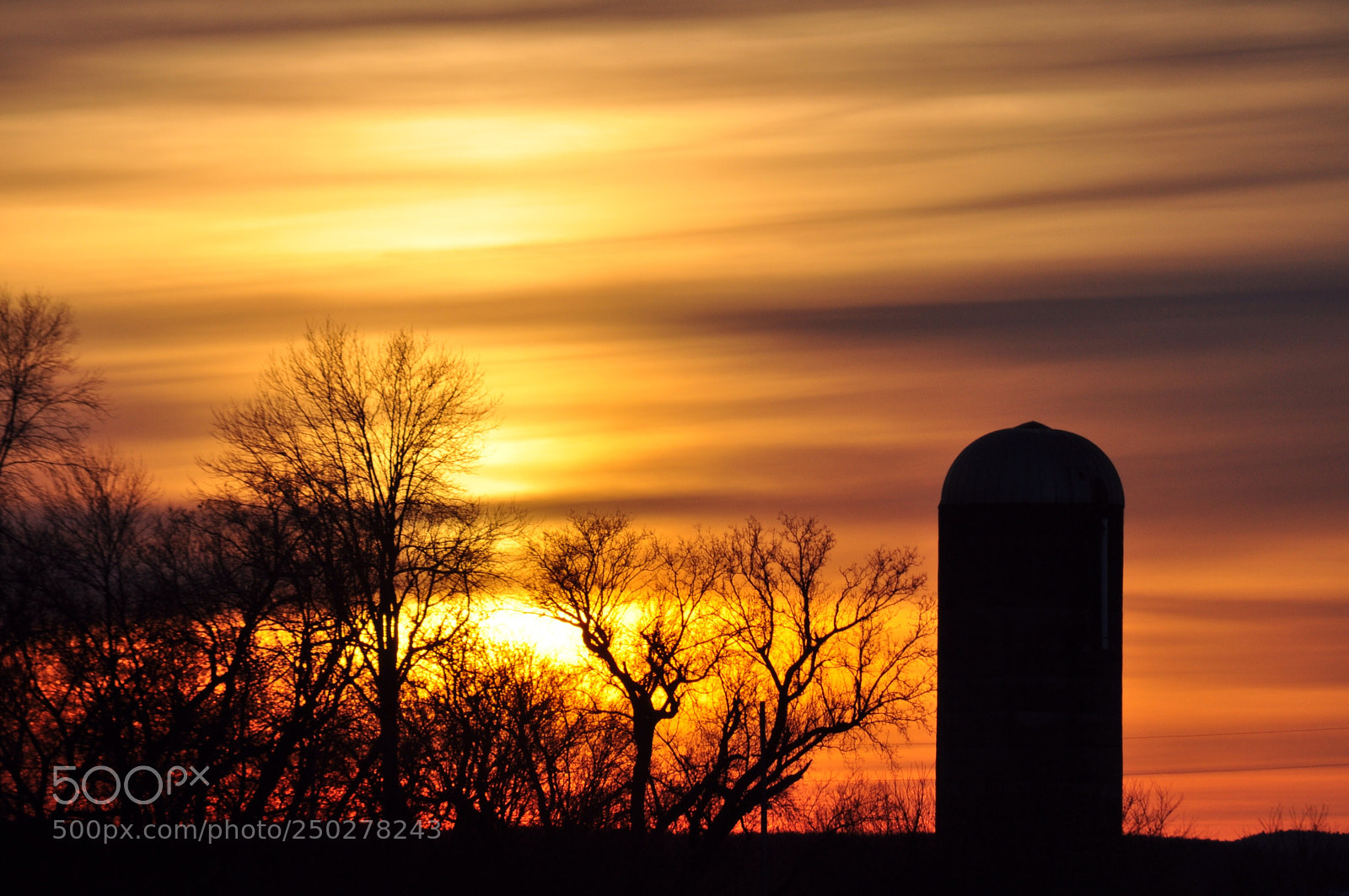 Nikon D5000 sample photo. Flaring sky photography