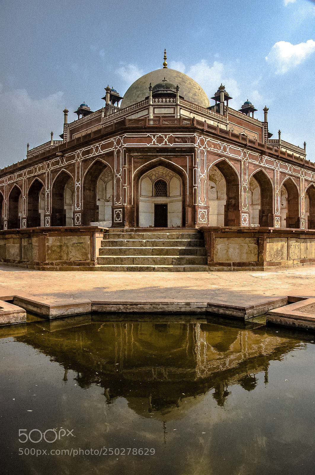 Nikon D90 sample photo. Humayun's tomb photography