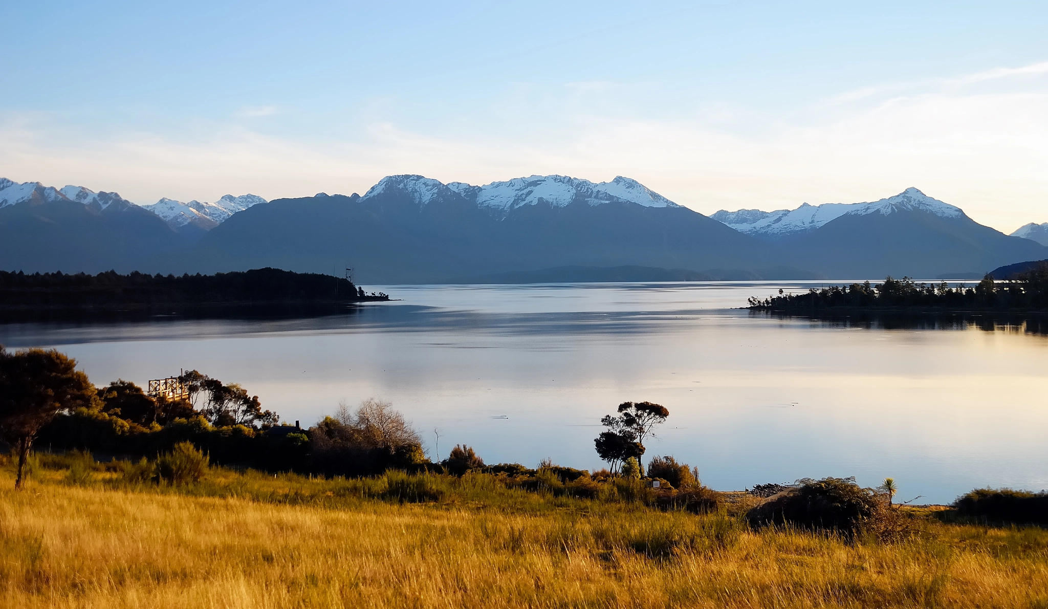 Nikon D80 sample photo. New zealand lake photography
