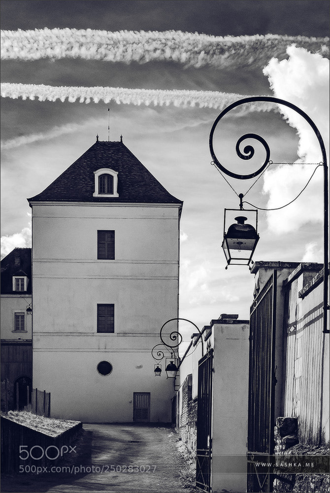 Sony Alpha DSLR-A230 sample photo. Abbey saint-germain in auxerre photography