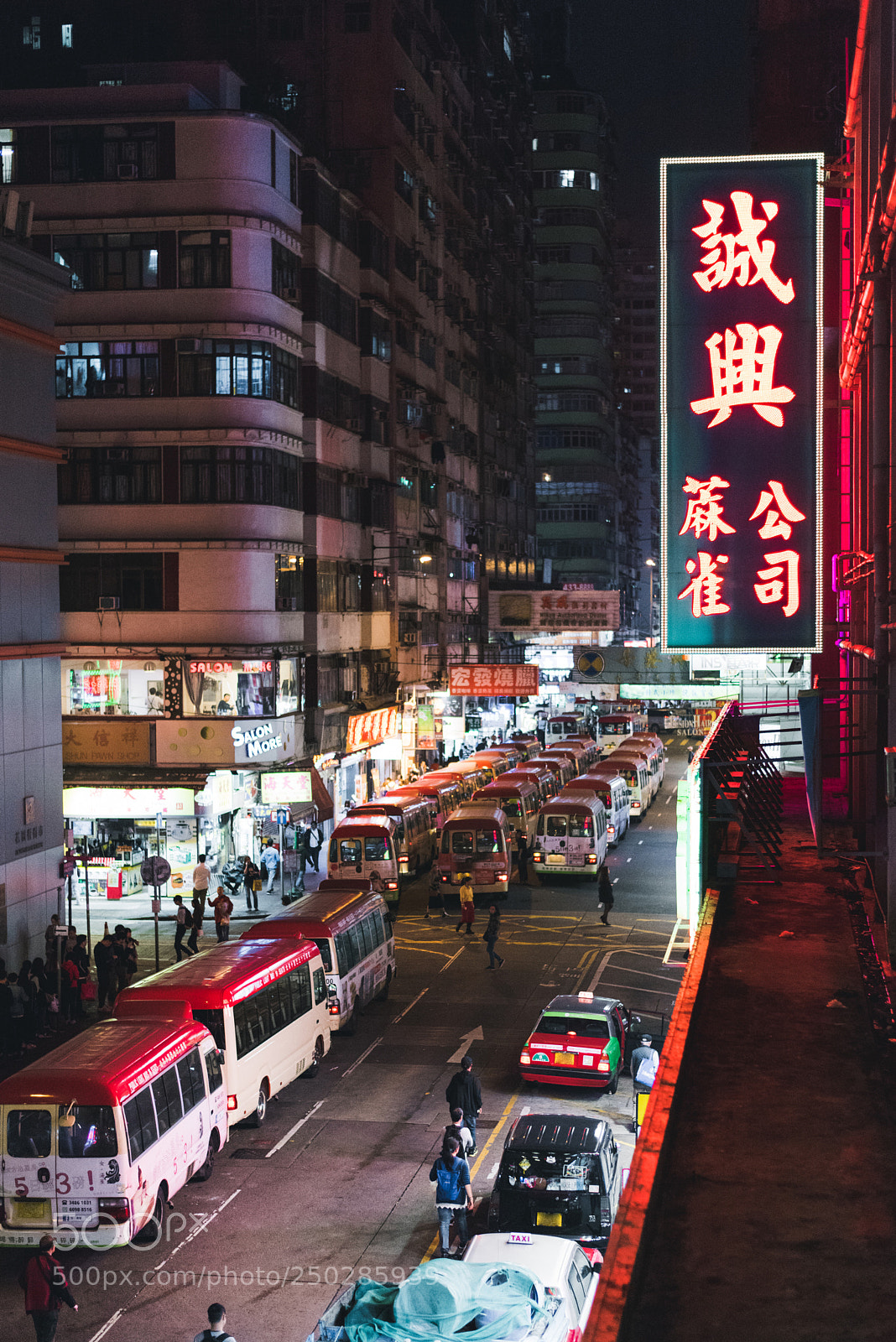 Nikon D810 sample photo. Night city lights photography
