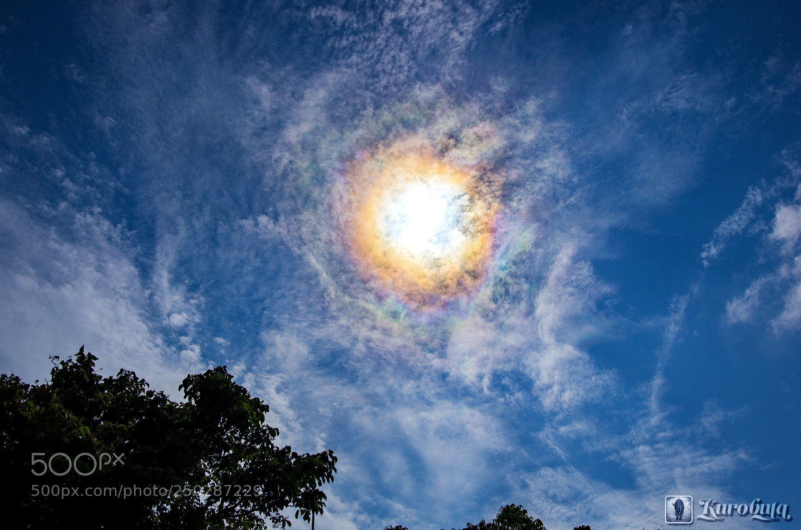 Pentax K-5 IIs sample photo. Iridescent clouds photography