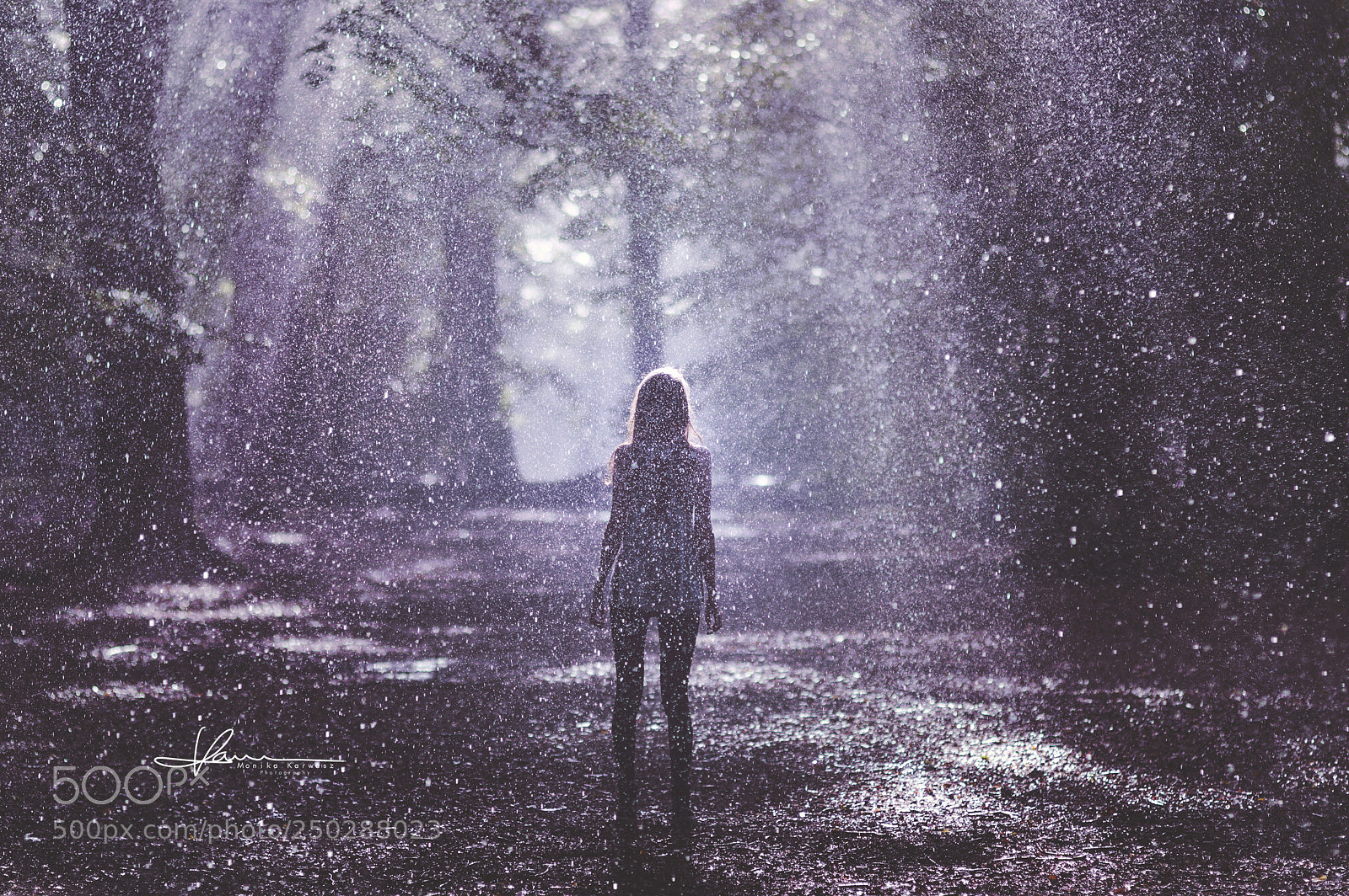 Nikon D3200 sample photo. In rain photography