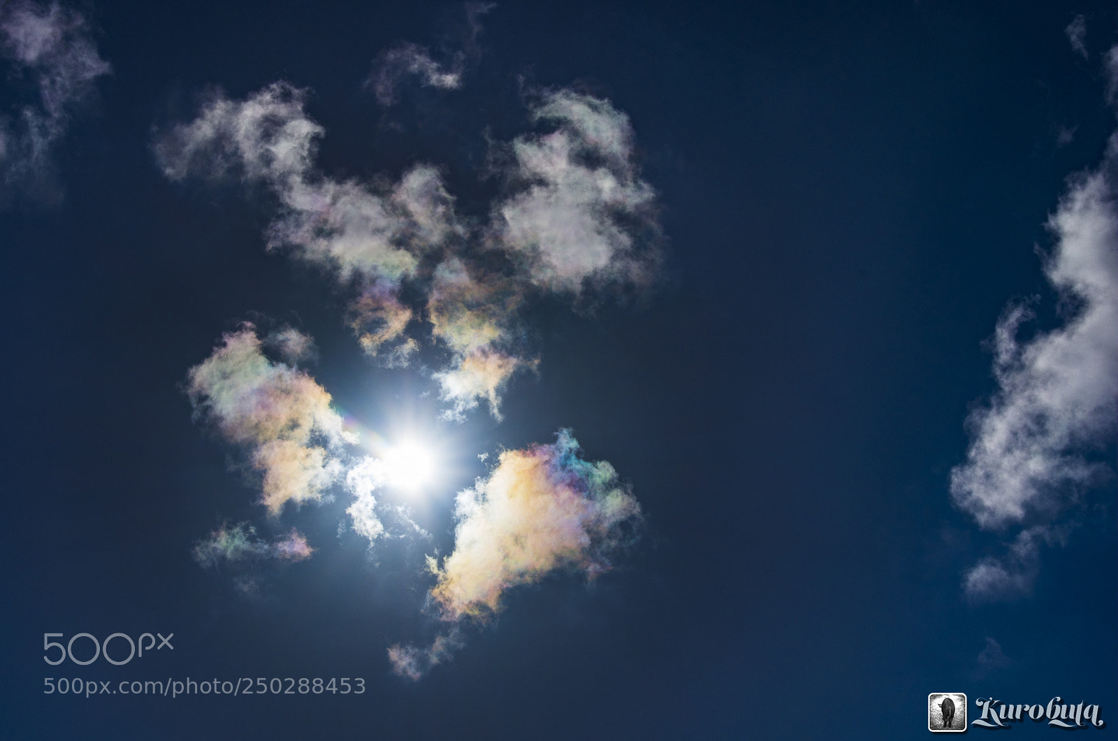 Pentax K-5 IIs sample photo. Iridescent clouds photography