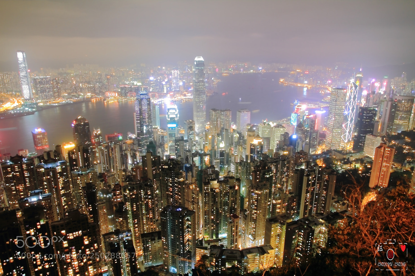 Canon EOS 7D sample photo. 夜-香港 photography