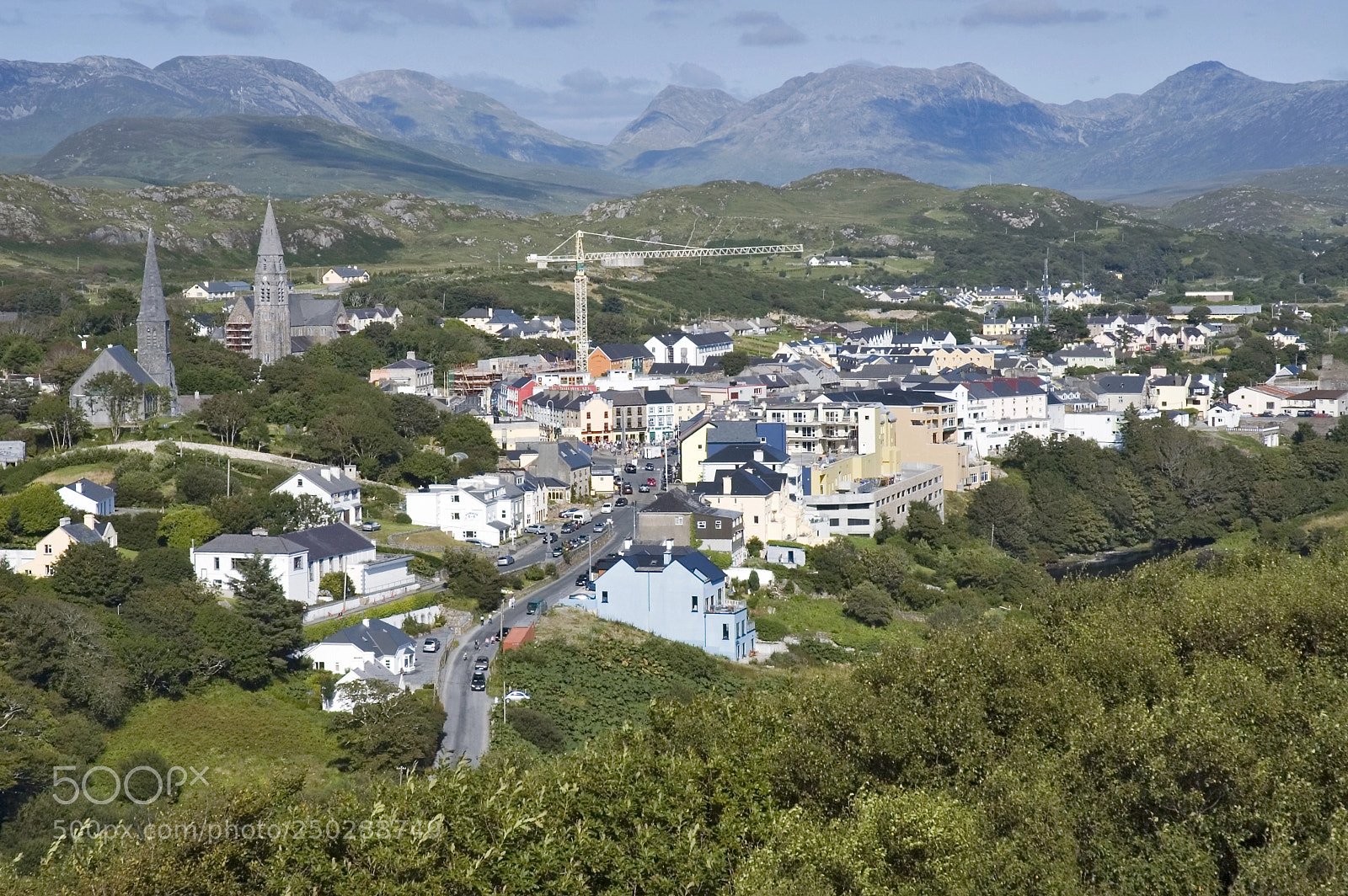 Nikon D70 sample photo. Clifden and the 'twelve photography