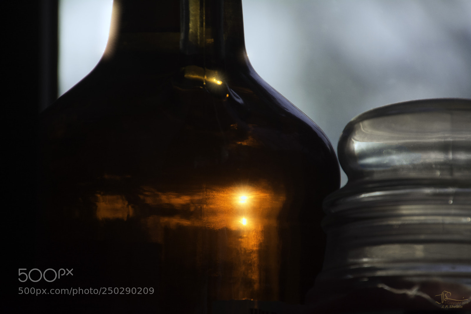 Nikon D7100 sample photo. Sunset bottle photography
