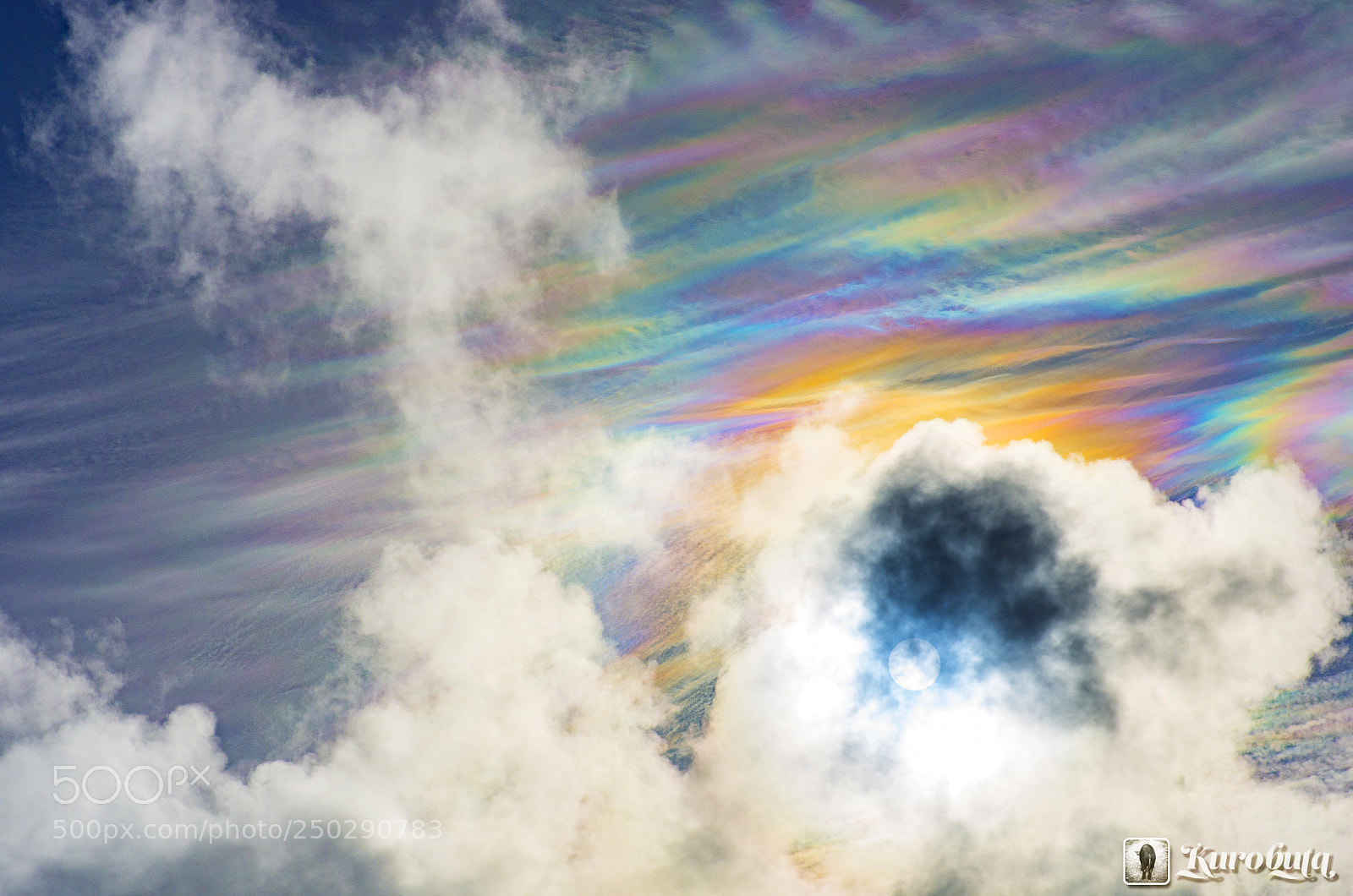 Pentax K-5 IIs sample photo. Iridescent clouds photography