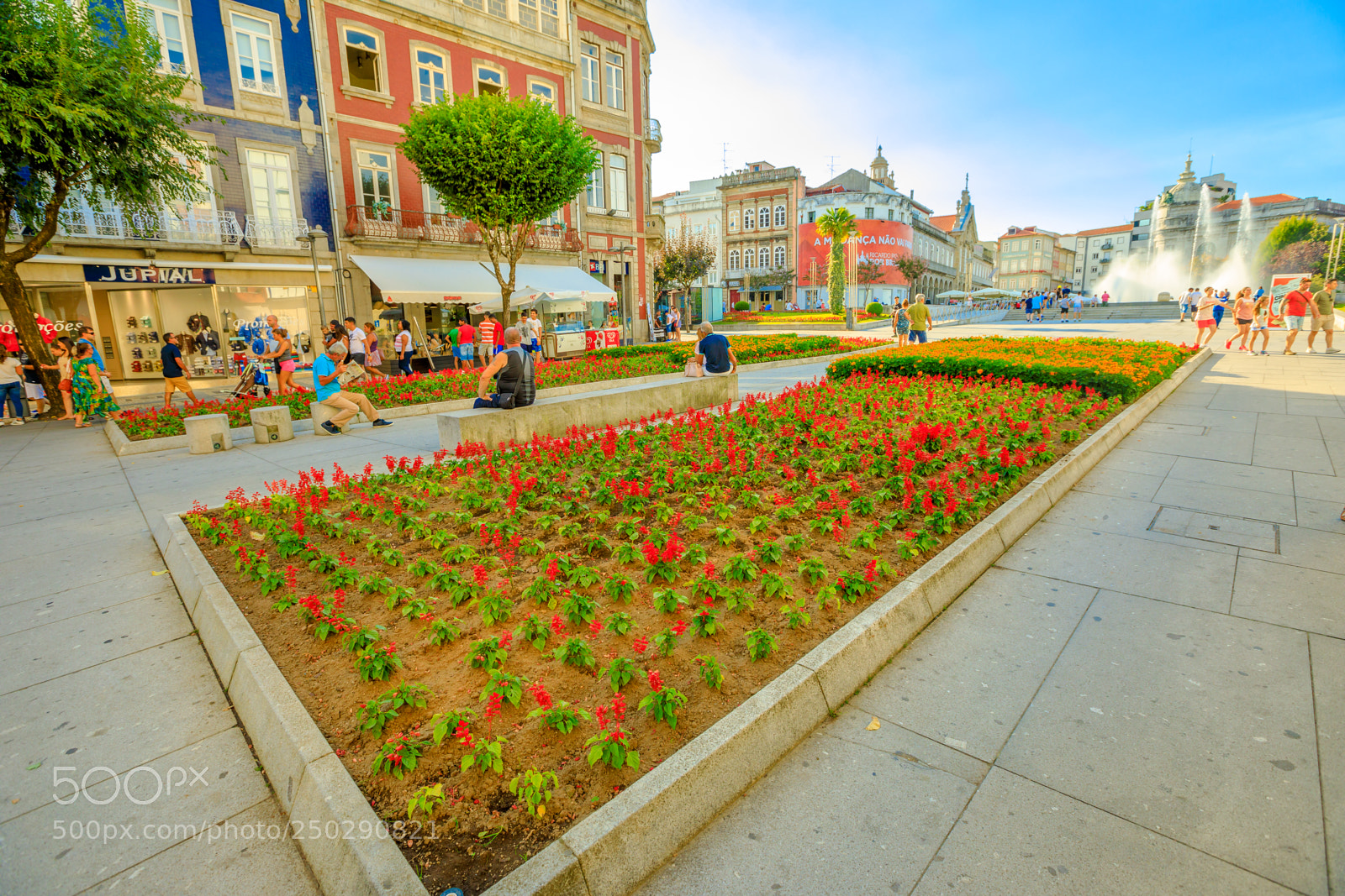 Canon EOS 5D Mark IV sample photo. Braga cityscape portugal photography