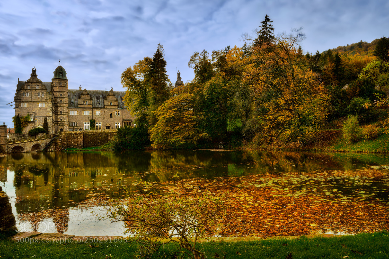 Nikon D810 sample photo. Hamelschenburg castle photography