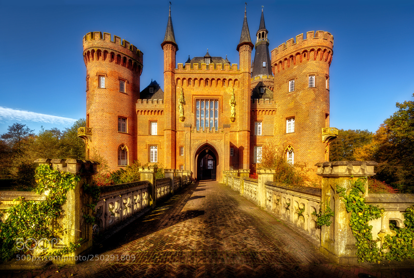Nikon D810 sample photo. Moyland castle photography