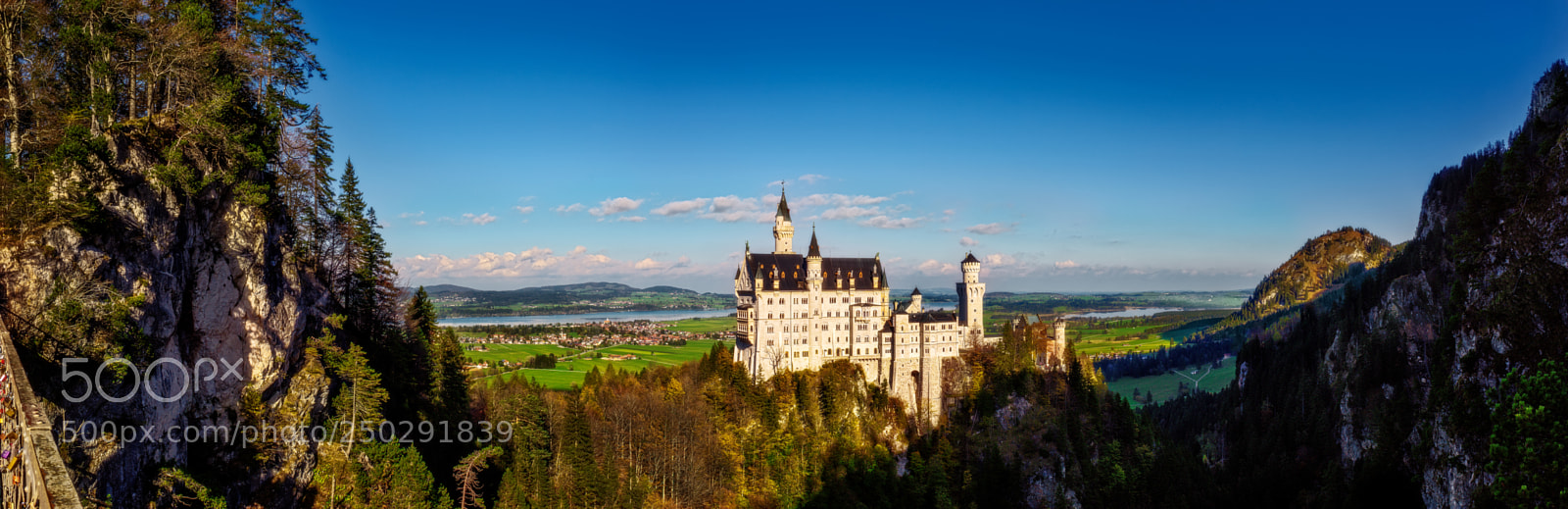Nikon D810 sample photo. Neuschwanstein castle photography
