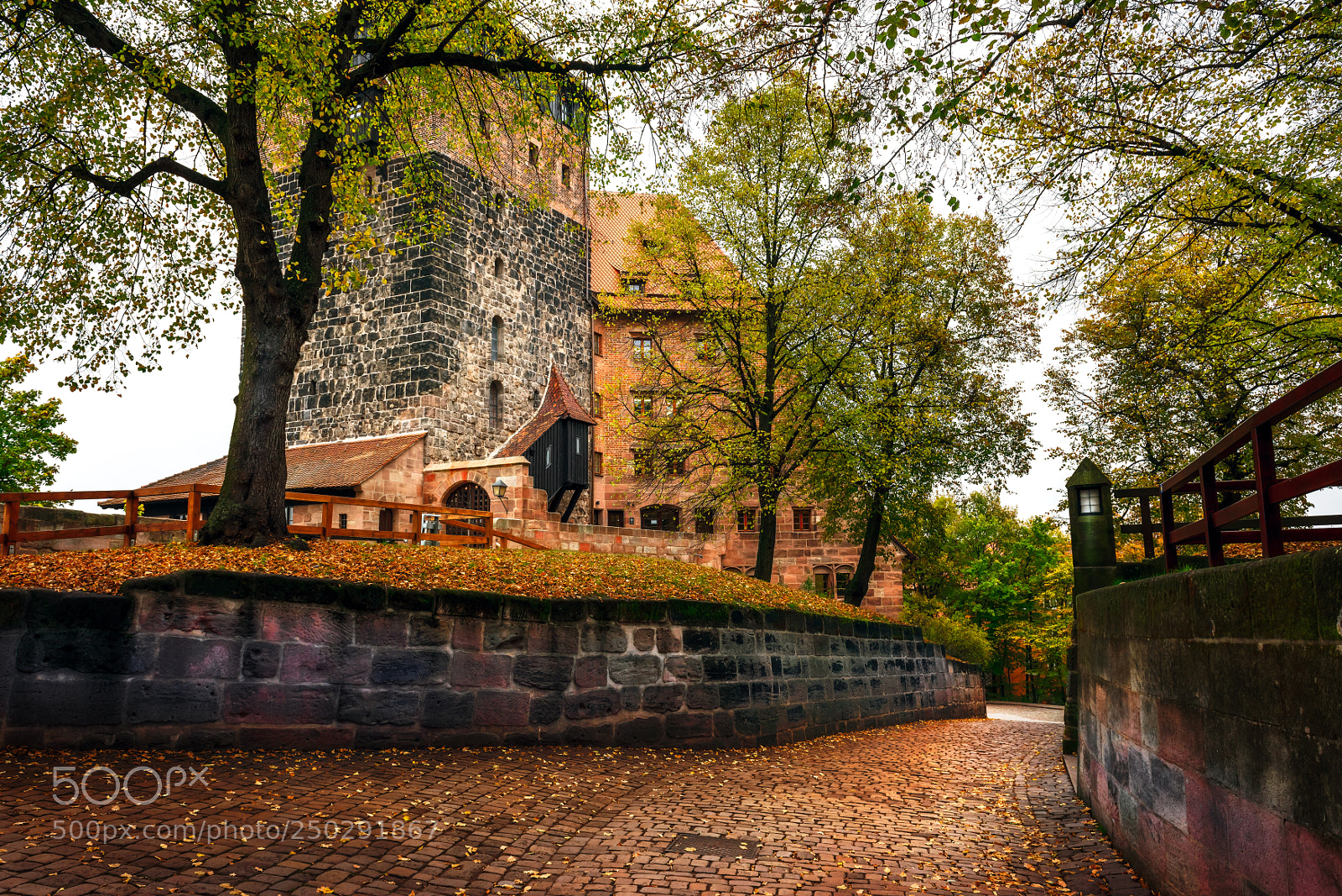 Nikon D810 sample photo. Nuremberg castle photography