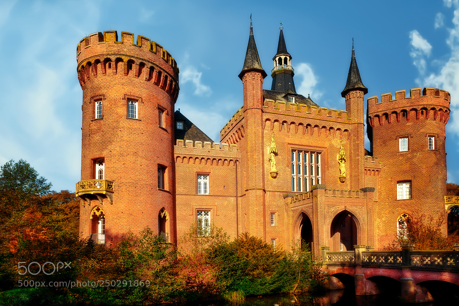 Nikon D810 sample photo. Moyland castle photography