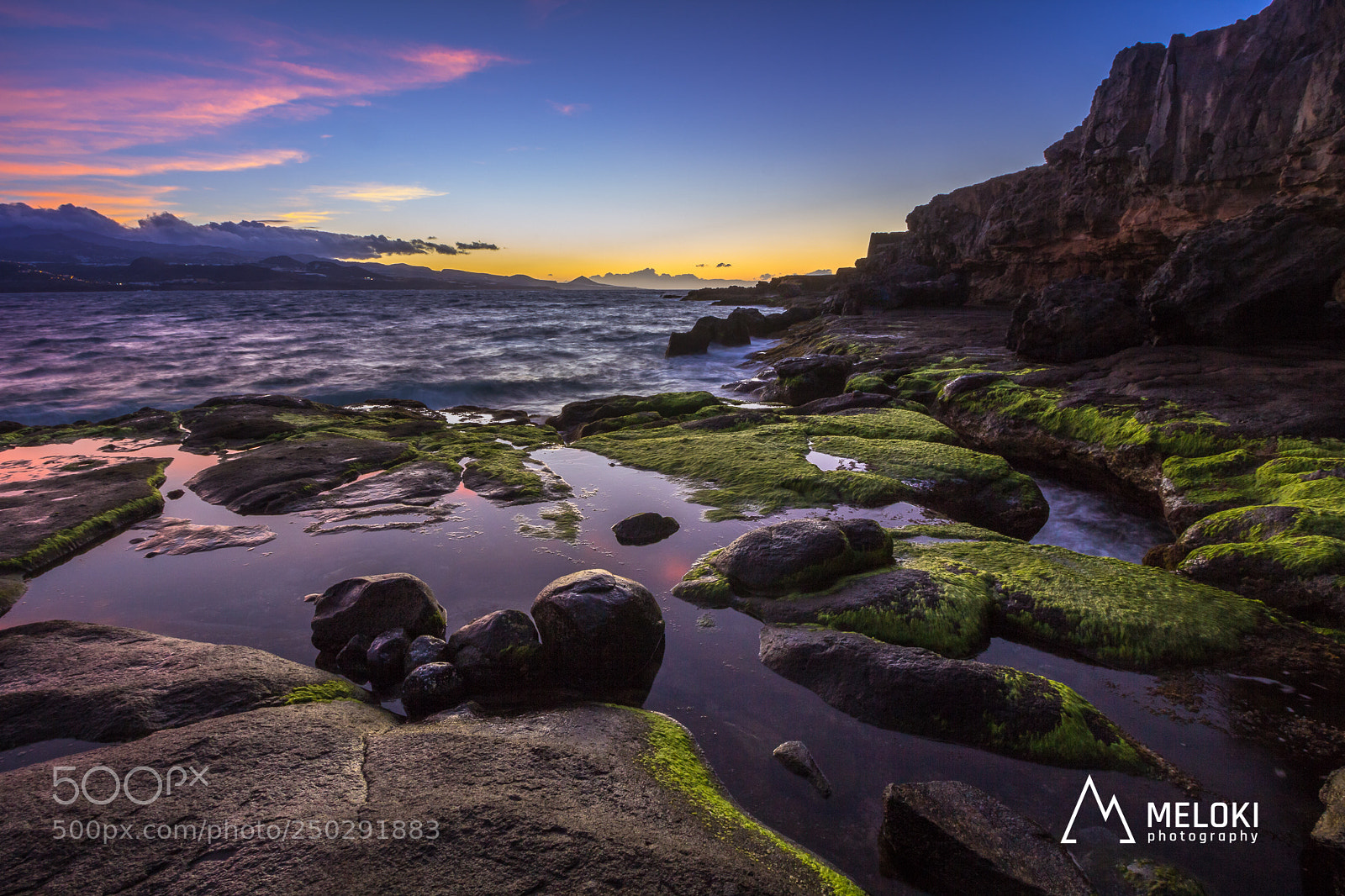 Canon EOS 60D sample photo. Sunset on the coast photography