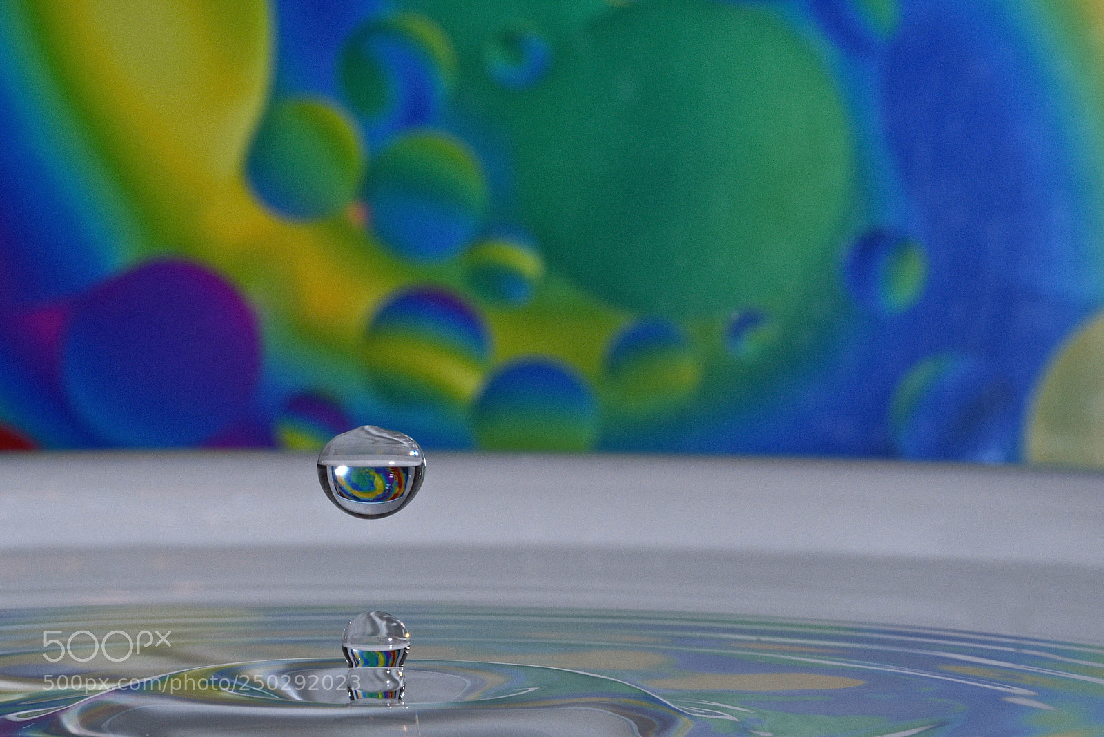 Nikon D750 sample photo. Drops of water photography