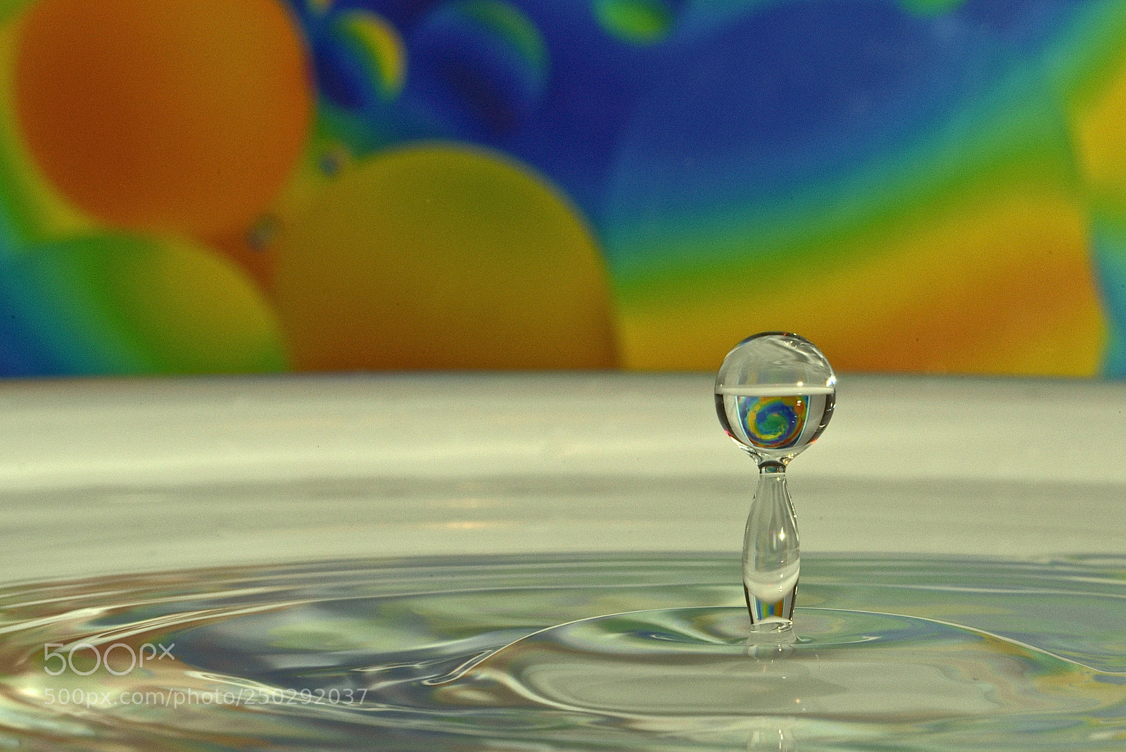 Nikon D750 sample photo. Drops of water photography