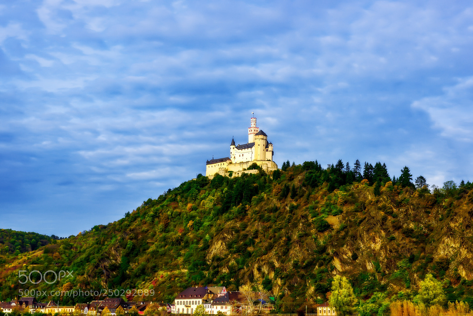 Nikon D810 sample photo. Marksburg castle photography