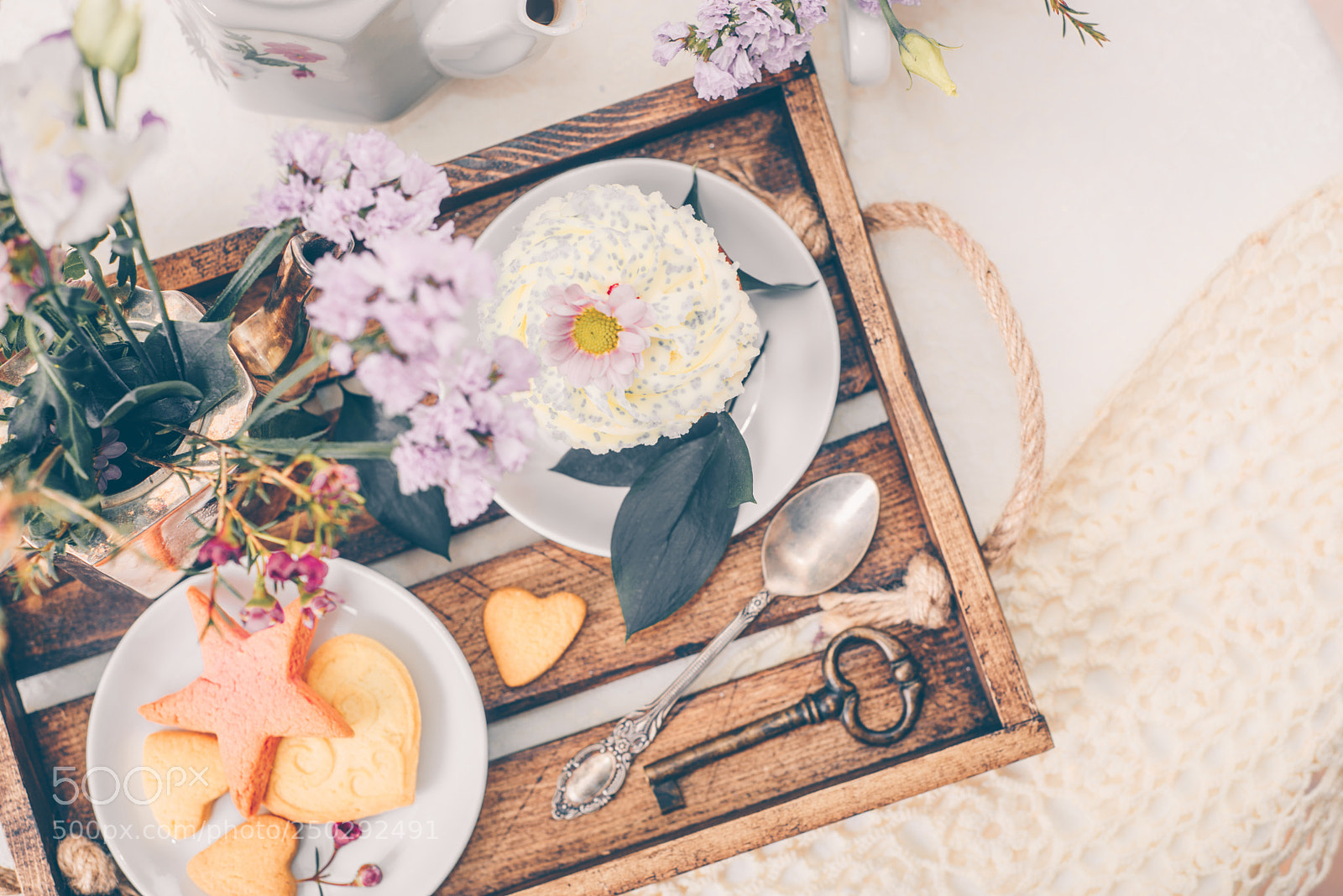Nikon D610 sample photo. Cakes on beautiful wooden photography
