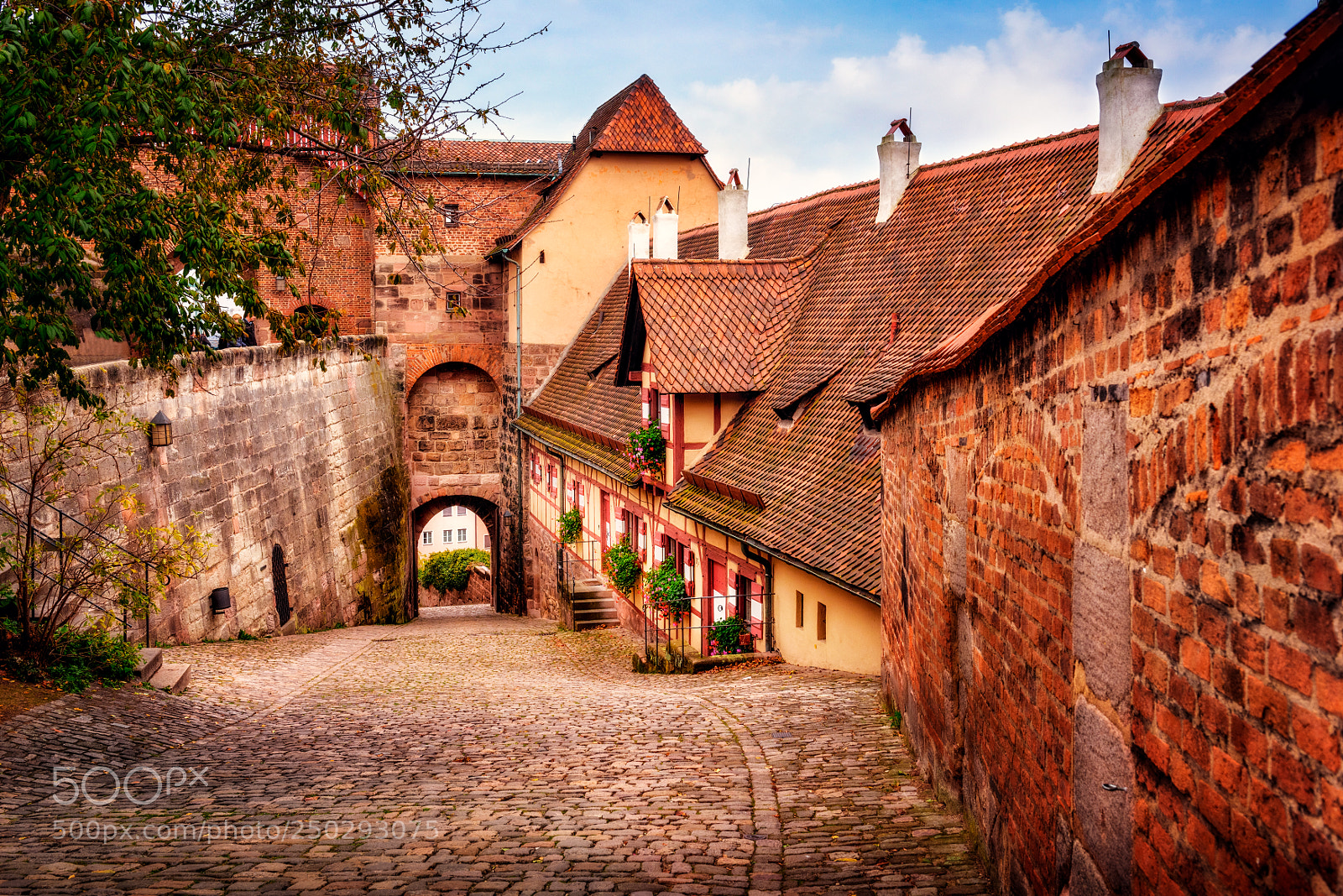 Nikon D810 sample photo. Nurnberg castle photography